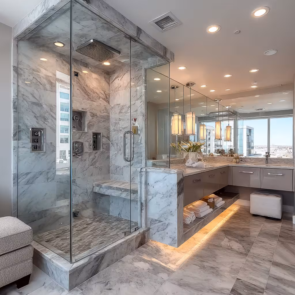 Steam Shower Installation - Lone Tree, CO