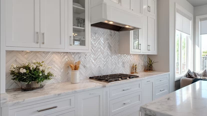 Tile work in a Piney Creek, Centennial home.